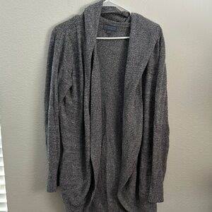 Gray Cardigan Sweater